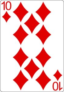 10 of Diamonds
