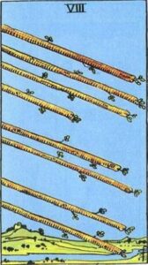 Eight of Wands