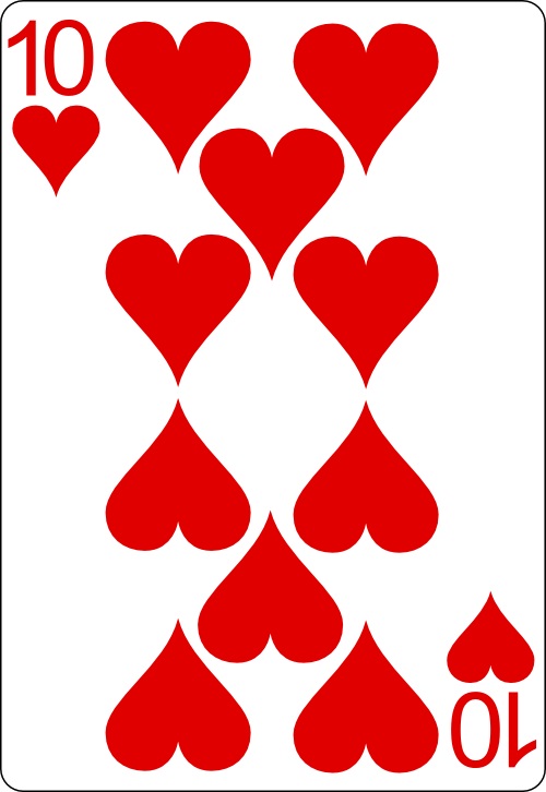 10 of Hearts