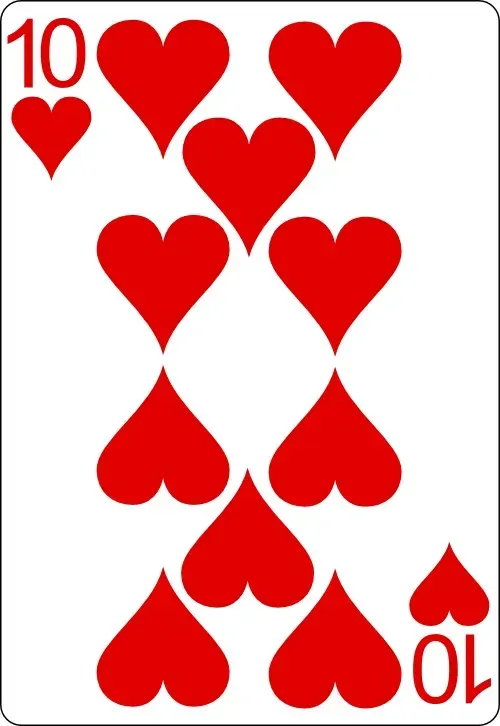 10 of Hearts