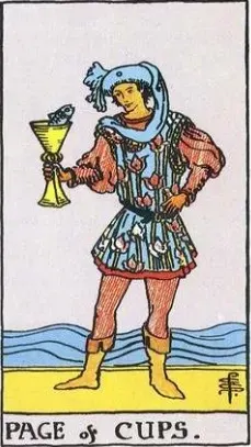 Page of Cups