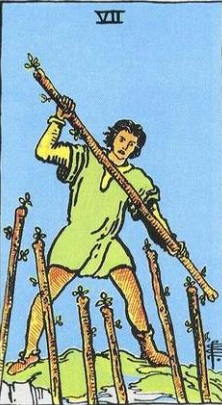 Seven of Wands