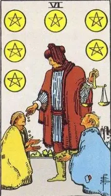 Six of Pentacles
