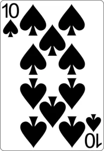 10 of Spades