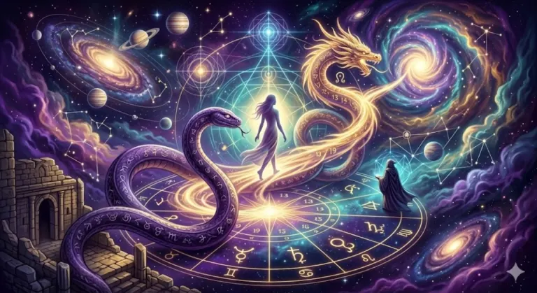 Karmic Nodes (Rahu and Ketu) in the Natal Chart: The Path of Soul Evolution
