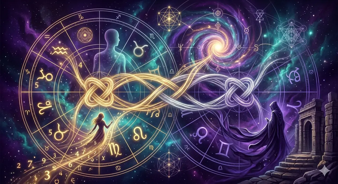 Karmic Nodes in Synastry: Evolutionary Vector of Souls and Interaction of Fates
